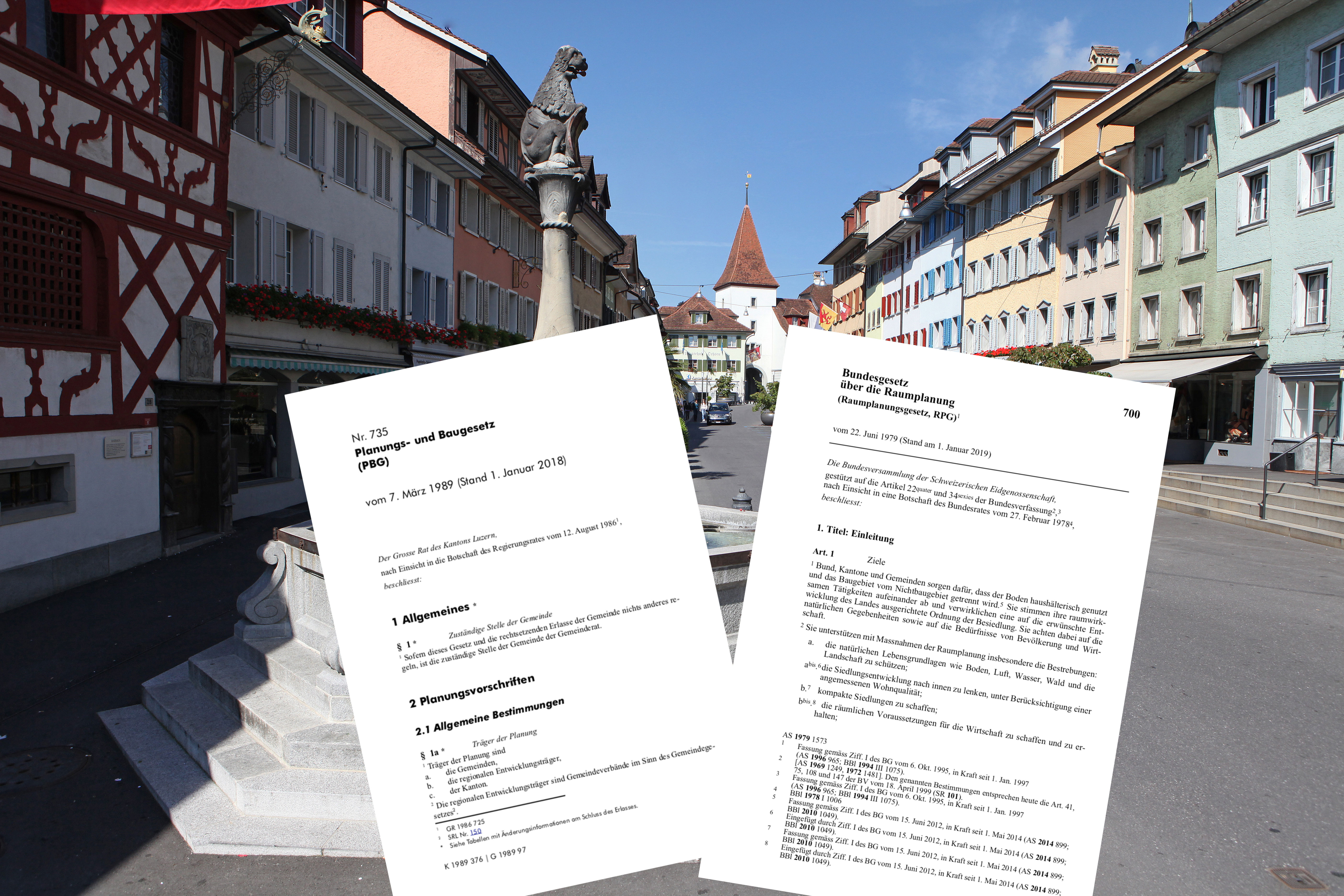 gesetze Ortsplanungsempach